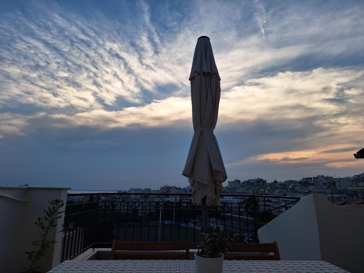 Sunset Rooftop Apartment 塞萨洛尼基 外观 照片